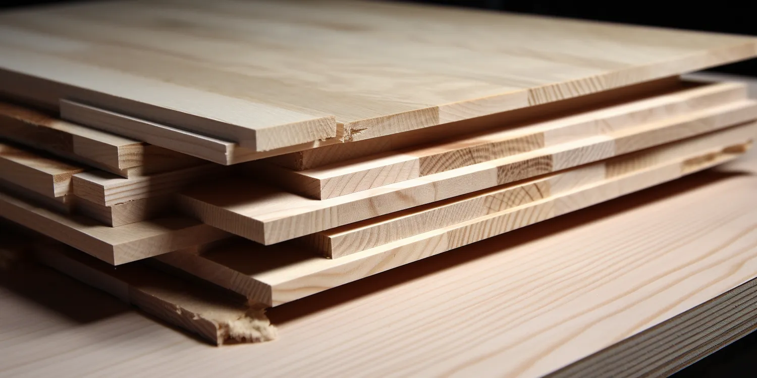 Drewno klejone na schody