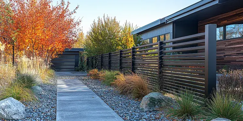 Modernzäune aus Polen