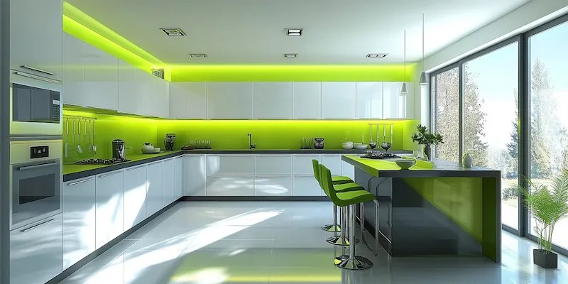 Białe meble kuchenne jakie płytki?