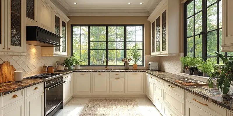 Co na ścianę między meble kuchenne?