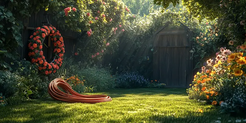 Jak ukryć wąż ogrodowy?