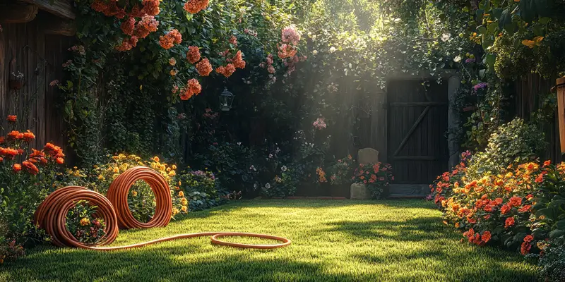 Jak zrobić uchwyt na wąż ogrodowy?